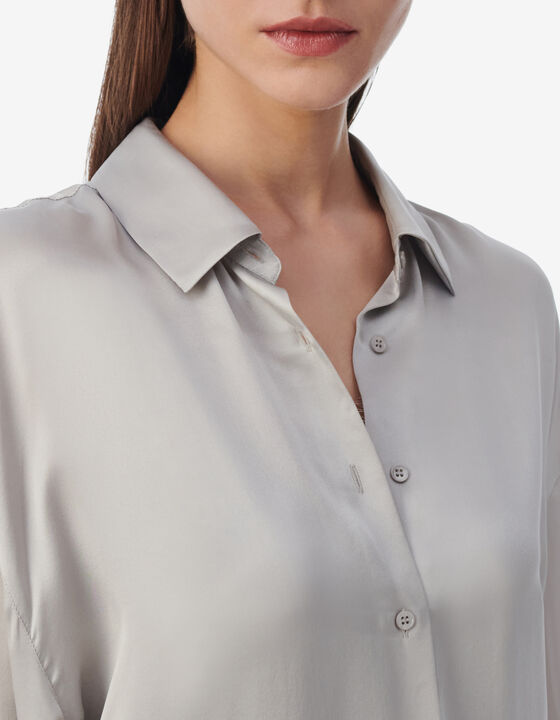 CHEMISE FLUIDE EN SOIE