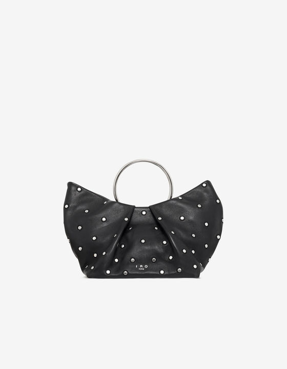 STUDDED LEATHER BAG
