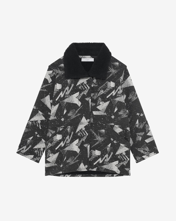 MANTEAU À IMPRIMÉ CORENTIN