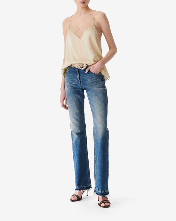 JEAN FLARE TAILLE HAUTE POLINI