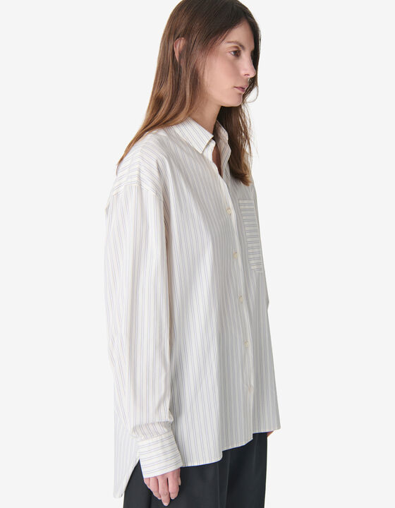OVERSIZED STRIPED SHIRT