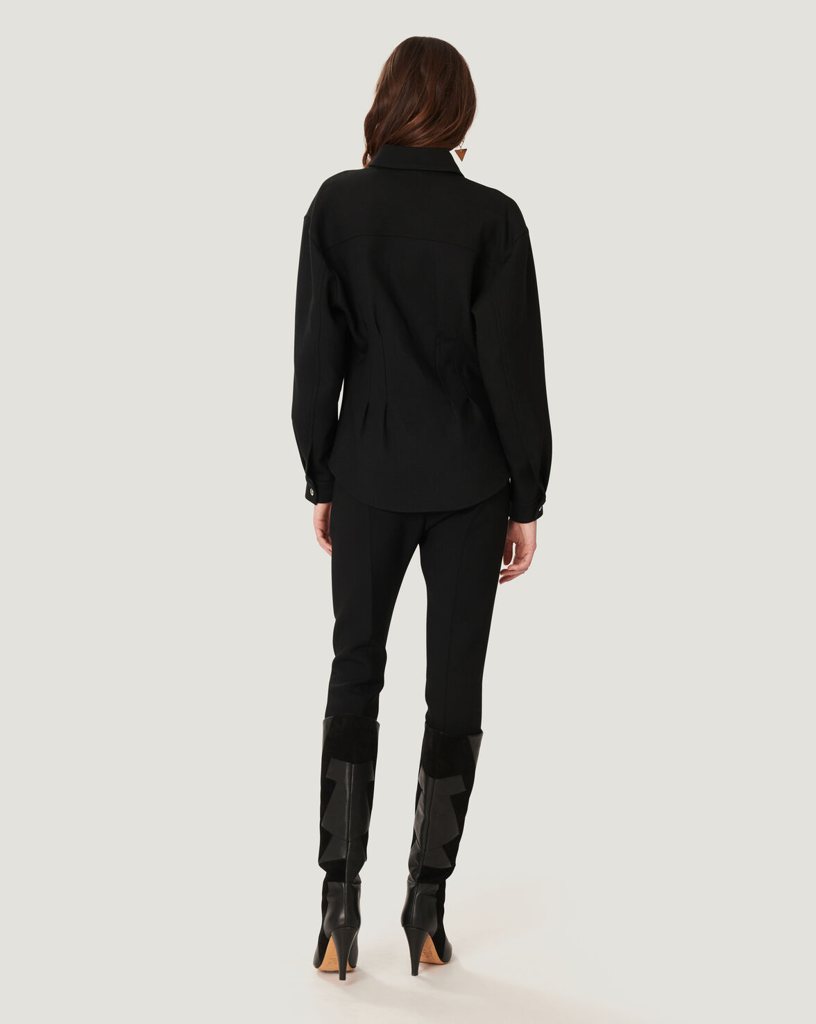ZINNET TAILORED BUTTON UP SHIRT image number null