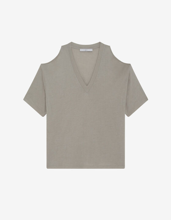 OVERSIZED V-NECK T-SHIRT