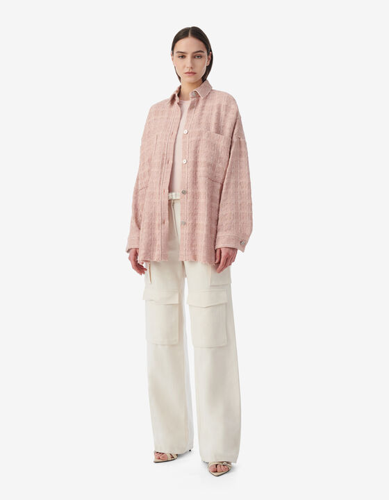 SURCHEMISE EN TWEED