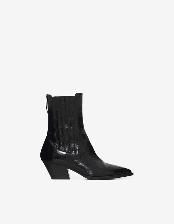LEATHER BOOTIES
