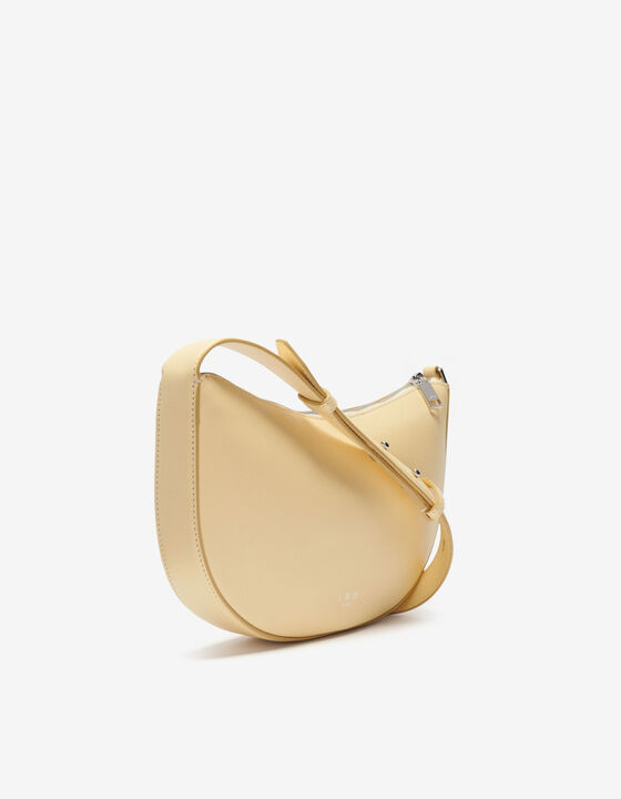 ARCSLOUCHY CALFSKIN LEATHER BAG WITH CHAIN
