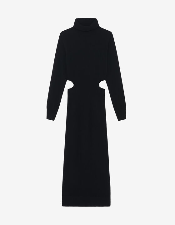 CASHMERE TURTLENECK DRESS
