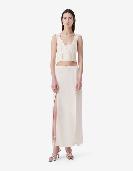 LONG SKIRT WITH SLITS