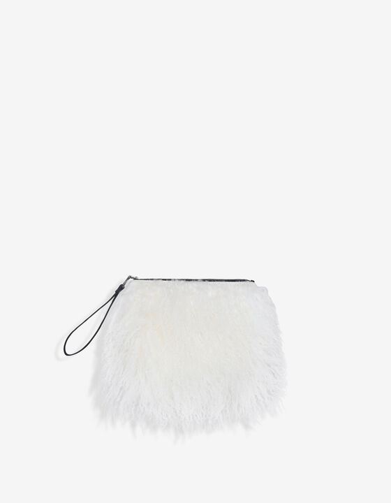 LONG FUR POUCH