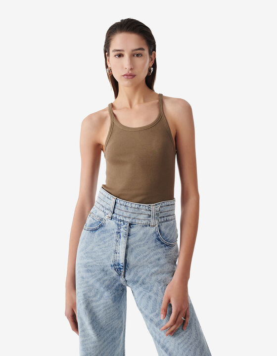 PALISSO RIBBED TANK TOP