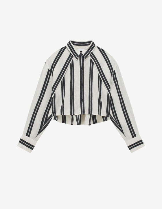 STRIPED CROP TOP