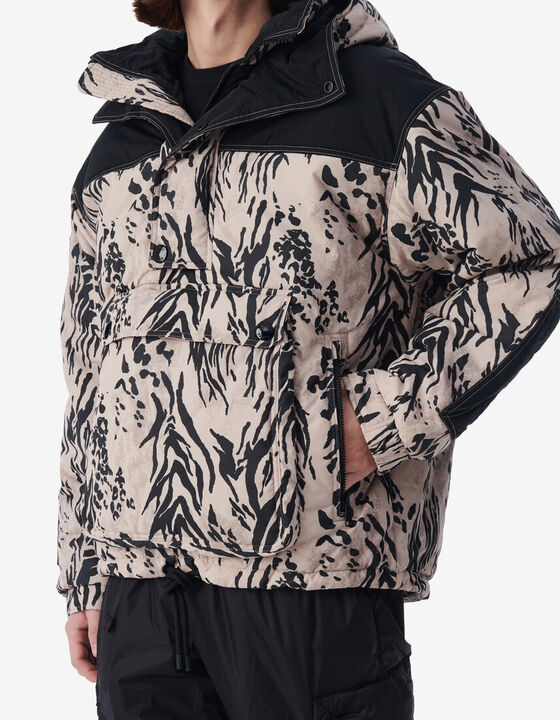 ZEBRA PRINT ANORAK