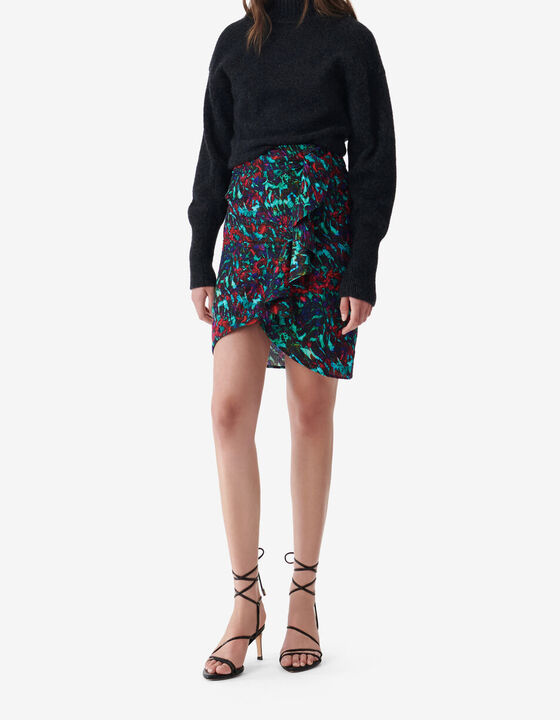 PRINTED SKIRT