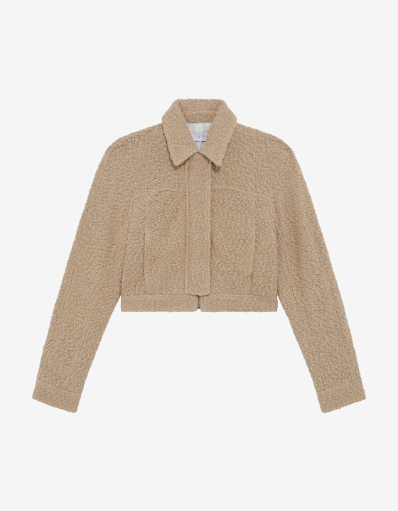 CROPPED TWEED JACKET