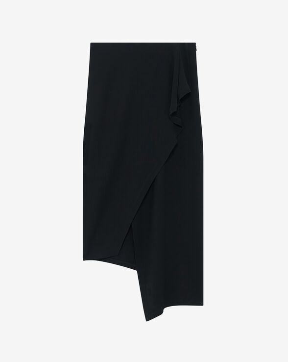 JUPE LONGUE ASYMÉTRIQUE JELENA