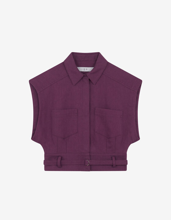 SAIMA SLEEVELESS SHIRT