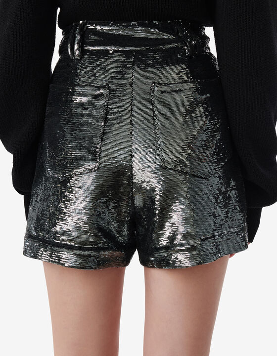 SEQUIN SHORTS