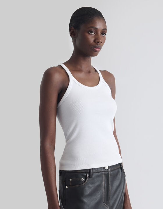 RIBBED TANK TOP
