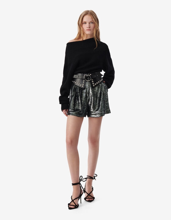 SEQUIN SHORTS