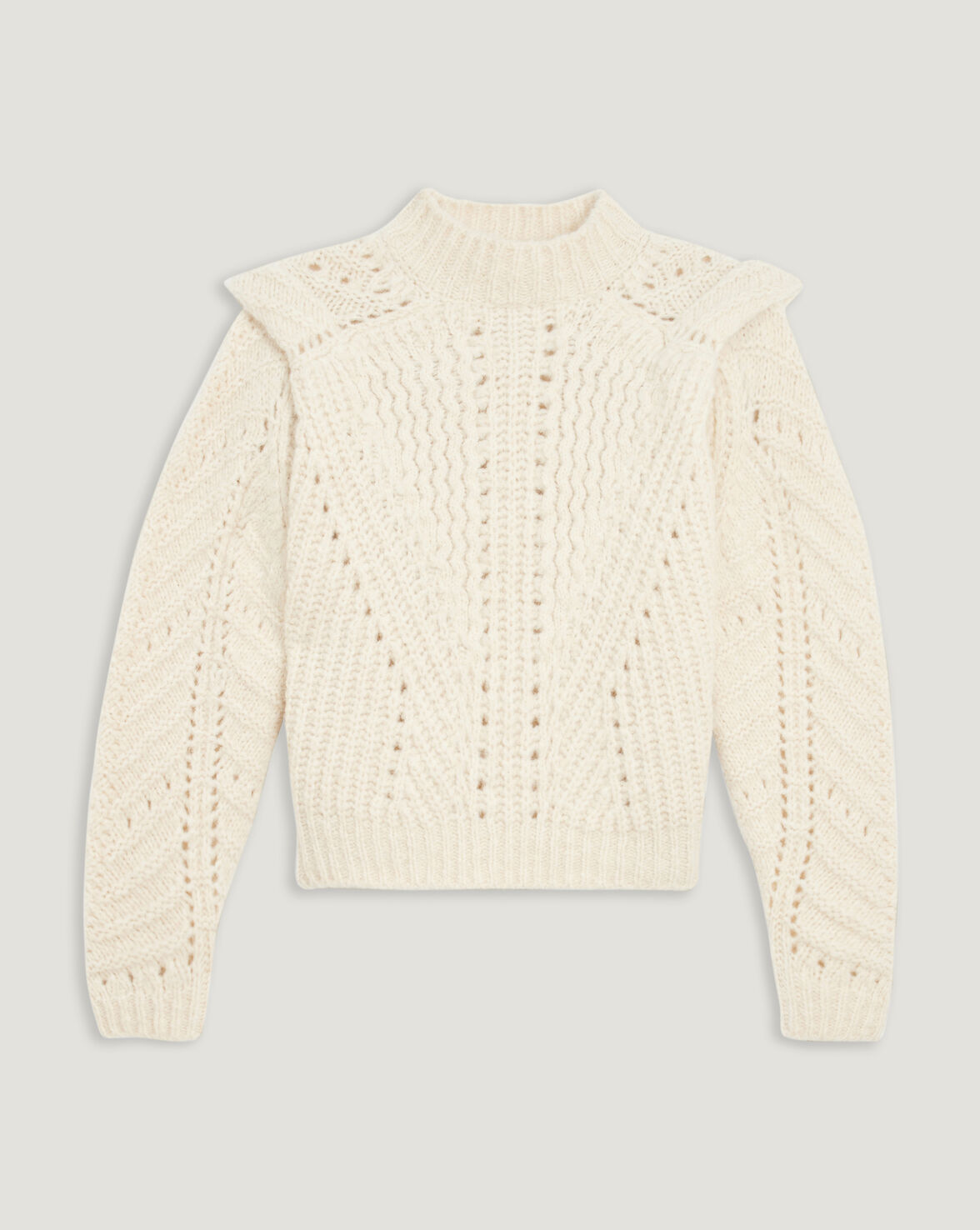 ILIADE STRUCTURED SHOULDER SWEATER image number null