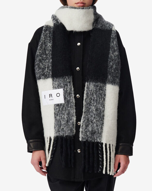 AURAY XS CHECKERED SCARF