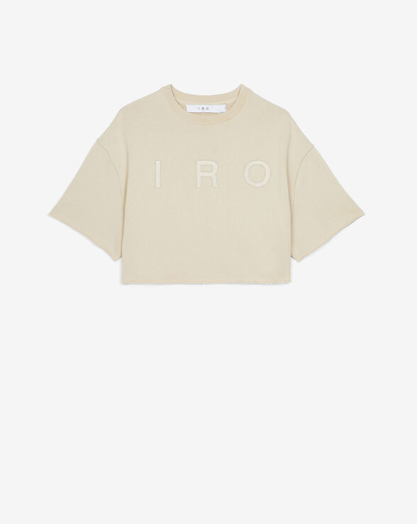 OLINDA EMBROIDERED LOGO SWEATSHIRT