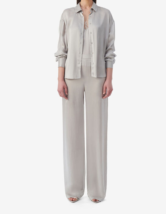 CHEMISE FLUIDE EN SOIE