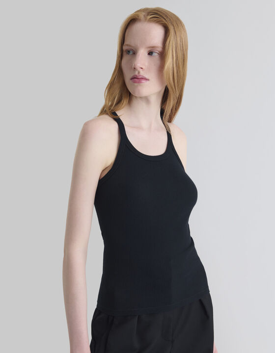RIBBED TANK TOP