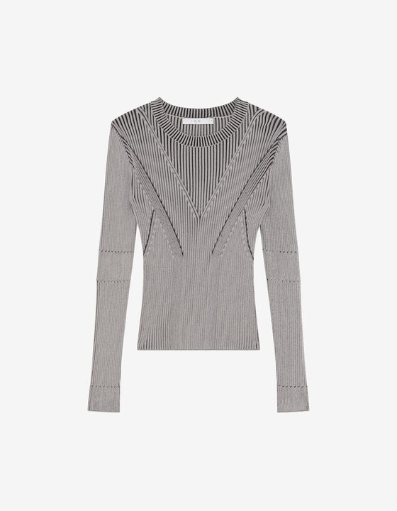 RIBBED SWEATER
