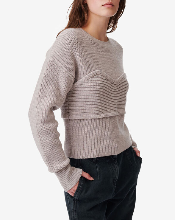 PULL OVERSIZE COL ROND GEDEON