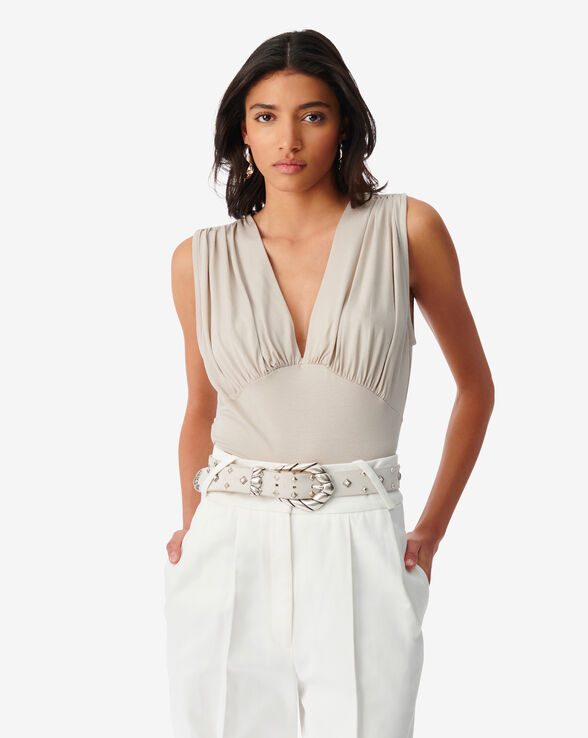 KEIA PLEATED TANK TOP