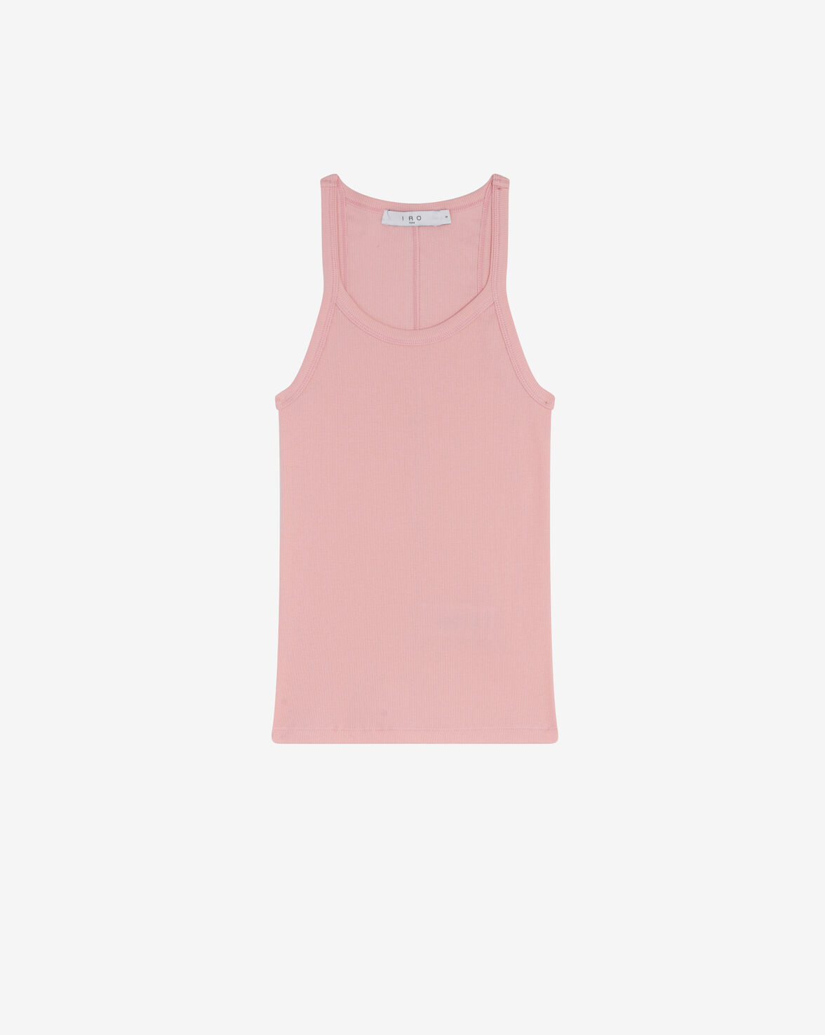 Iro Palisso Ribbed Tank Top In Candy Pink