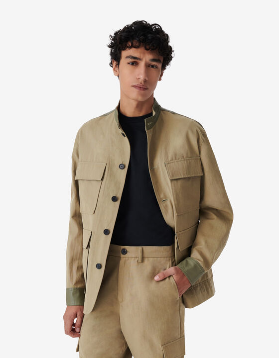 LONG-SLEEVED OVERSHIRT