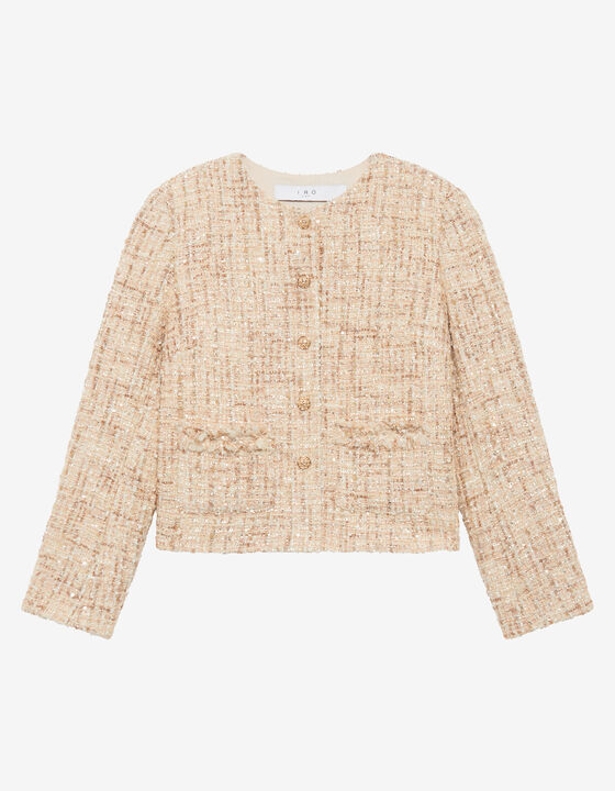 VESTE EN TWEED