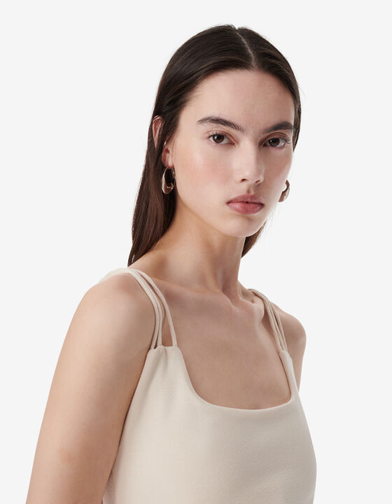 ROBE LONGUE &Agrave; BRETELLES