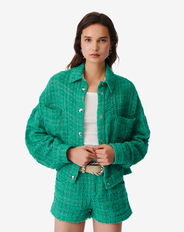 EZRO SHORT TWEED JACKET