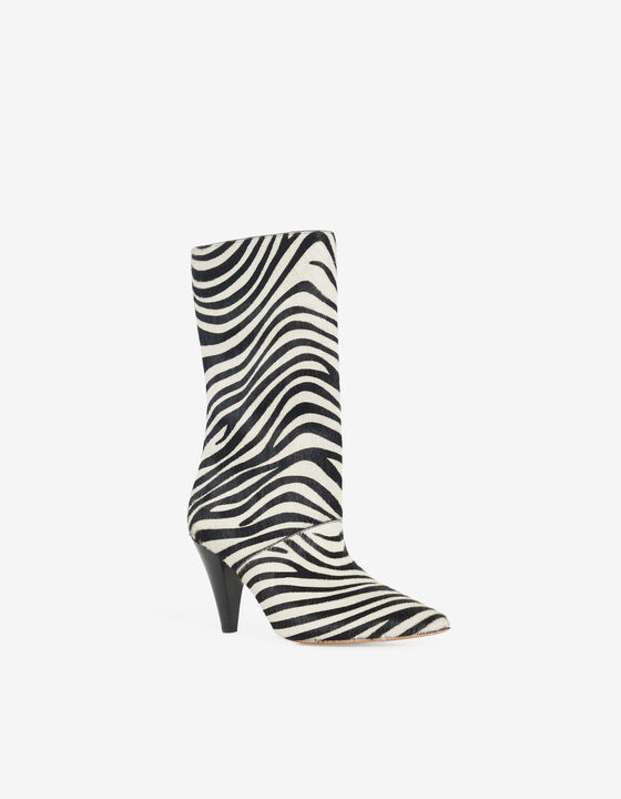 HIGH-HEEL ANKLE BOOTS