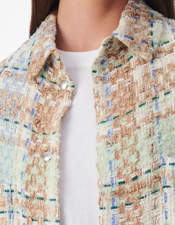 TWEED OVERSHIRT