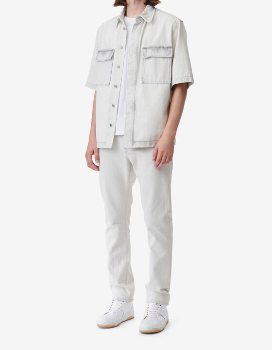 CHEMISE EN JEAN D&Eacute;LAV&Eacute;