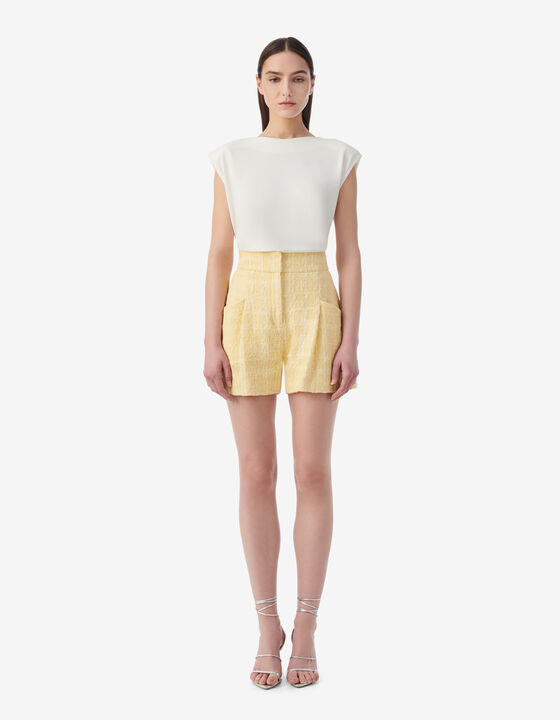 TWEED SHORTS
