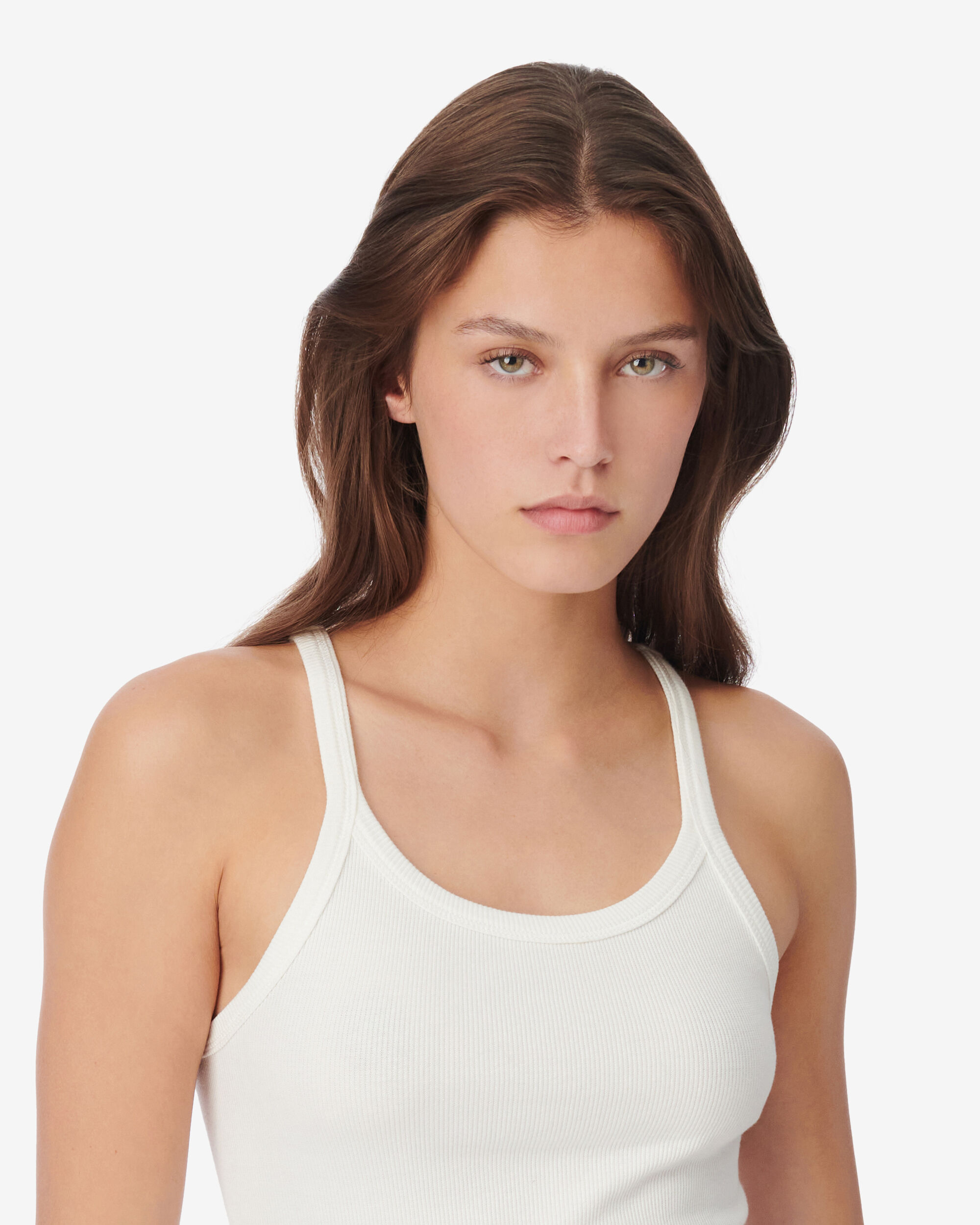 PATOU ICONIC TANK TOP ホワイト XS PATOU ICONIC TANK TOP ホワイト XS PATOU ICONIC TANK TOP