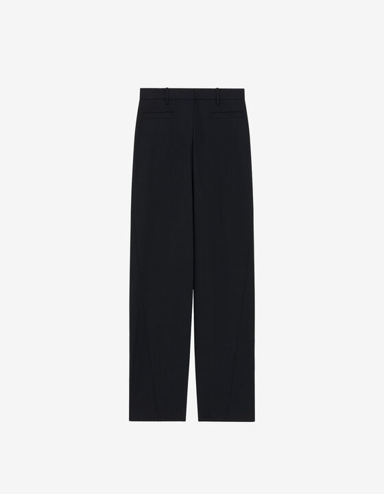 WIDE SUIT TROUSERS