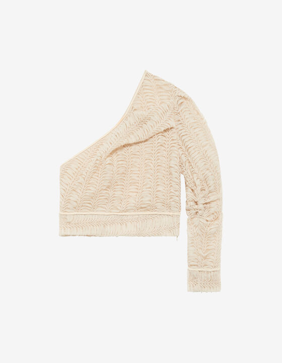 ONE SHOULDER CROP TOP