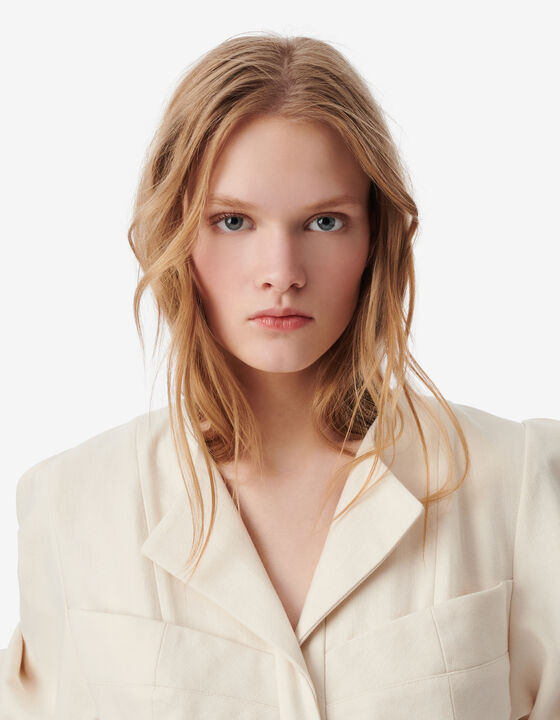 TOP WITH PATCHED BUSTIER