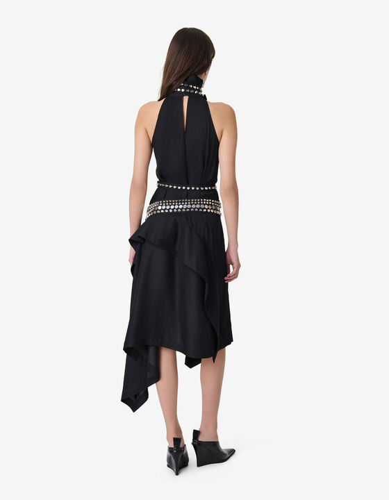 ASYMMETRICAL DRESS WITH STUDS