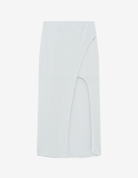 MIDI WRAP SKIRT