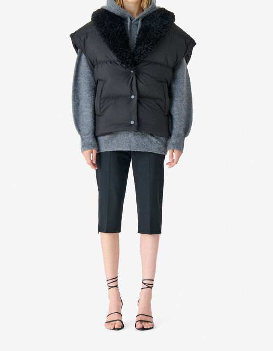 SLEEVELESS NYLON JACKET