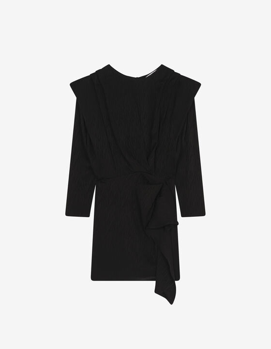 SHORT ROUND NECK DRESS