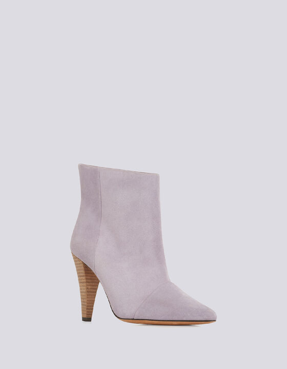 IMANOL POINTED TOE ANKLE SUEDE BOOTS
