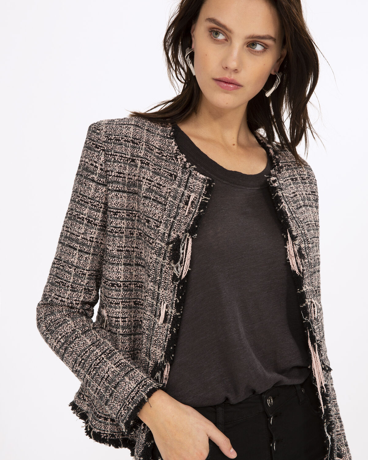 Jocund Jacket Pink by IRO Paris